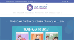 Desktop Screenshot of lucagrisendipersonaltrainer.com